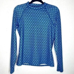 Cabana Life blue diamond crewneck size medium top